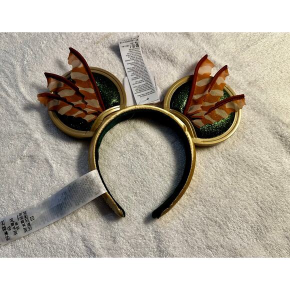 Disney Parks Marvel Wakanda Forever Namor Minnie/Mickey Ears Headband New - Picture 2 of 4